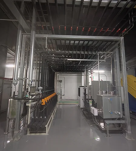 Paint Mixing and Distribution System