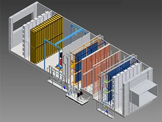 3D Model of Fresh Air Conditioning System