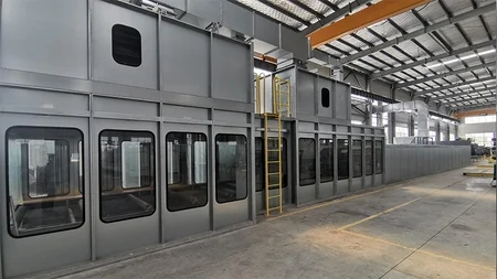 Sand Blasting Line
