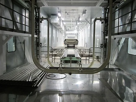 Pretreatment Booth Structure