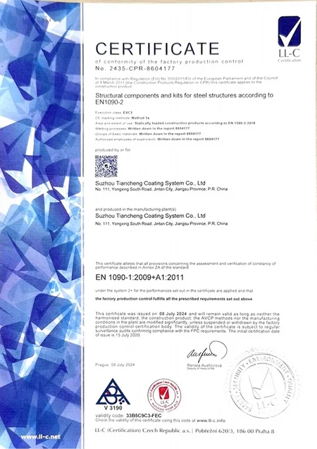 EN1090 CE Certification