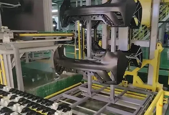 Spray Coating Line for BYD Plastic Bumper