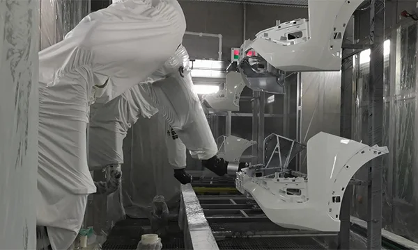Clearcoat Application for Plastic Parts