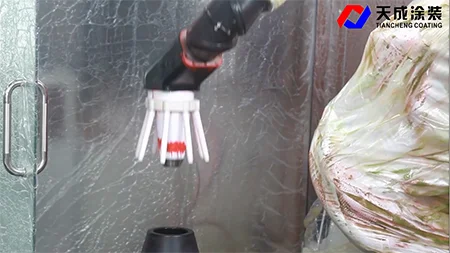 Robotic Spray Coating for Truck Cab